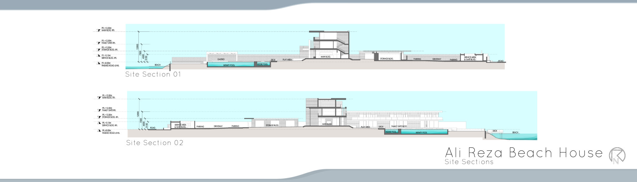 Project-216 Beach House I Architectural Projections
